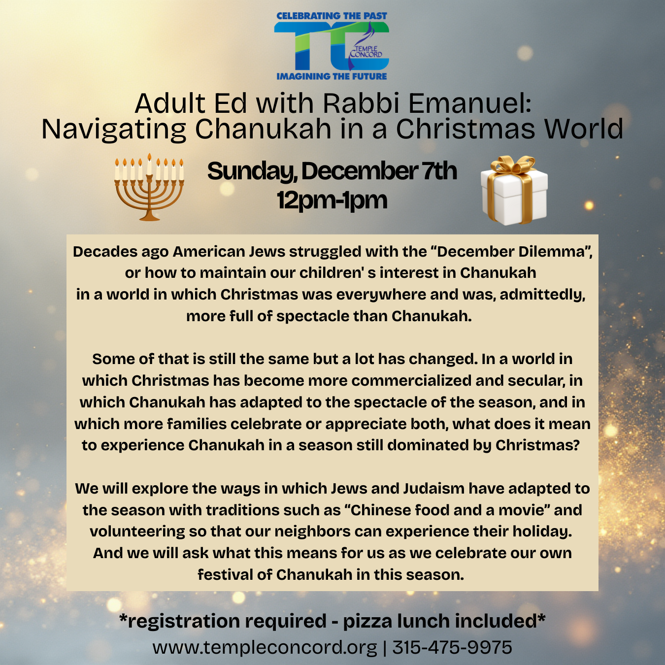 Chanukah Adult Ed 12-07-2025